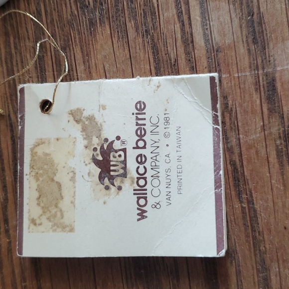 Vintage 1981 "Moments to Remember" Nite-Nite by Wallace Berrie & Co. Inc #3308 - Picture 7 of 7